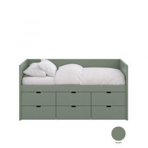 Muba Blockbett / Sofabett mit 6 Schubkästen