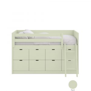Muba Blockbett XL mit Schubladen & Leiter